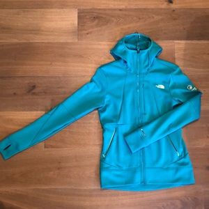 North face zip-up hoodie